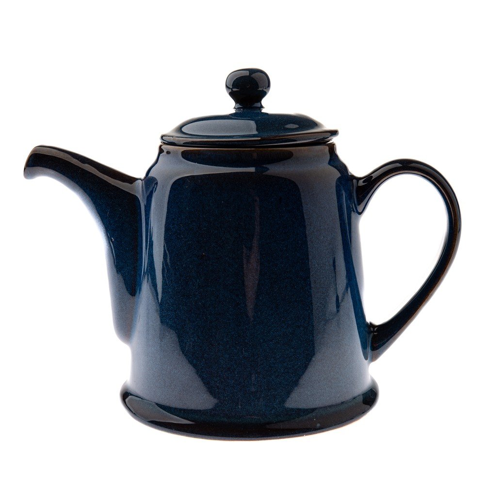 Kék kőedény teáskanna 1