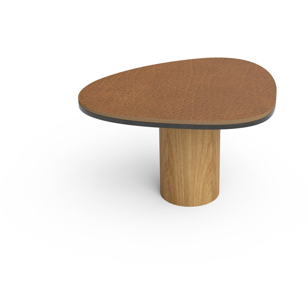 Konyakbarna fali acél akasztó Dot L Bull – LIND DNA