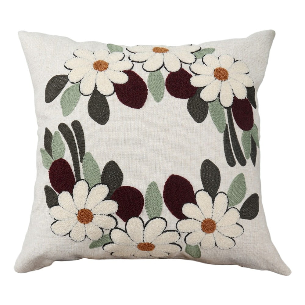 Len párnahuzat 43x43 cm Papatya – Mioli Decor