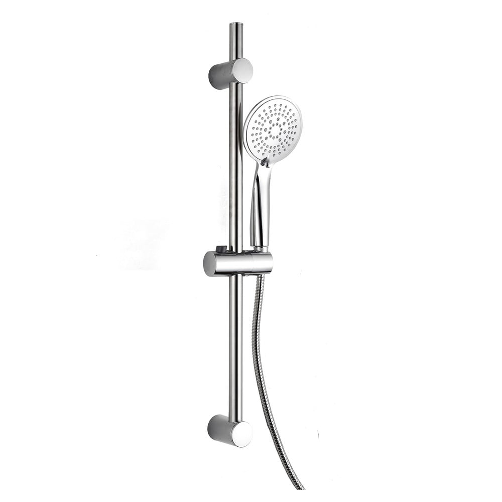 Matt ezüstszínű műanyag zuhanyszett kézi tussal 70 cm Hydro – douceur d'intérieur