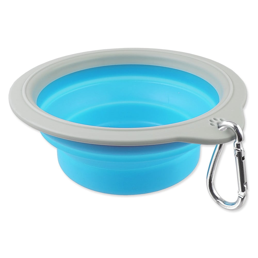 Műanyag utazó tálka kutyáknak ø 18 cm  Dog Fantasy – Plaček Pet Products