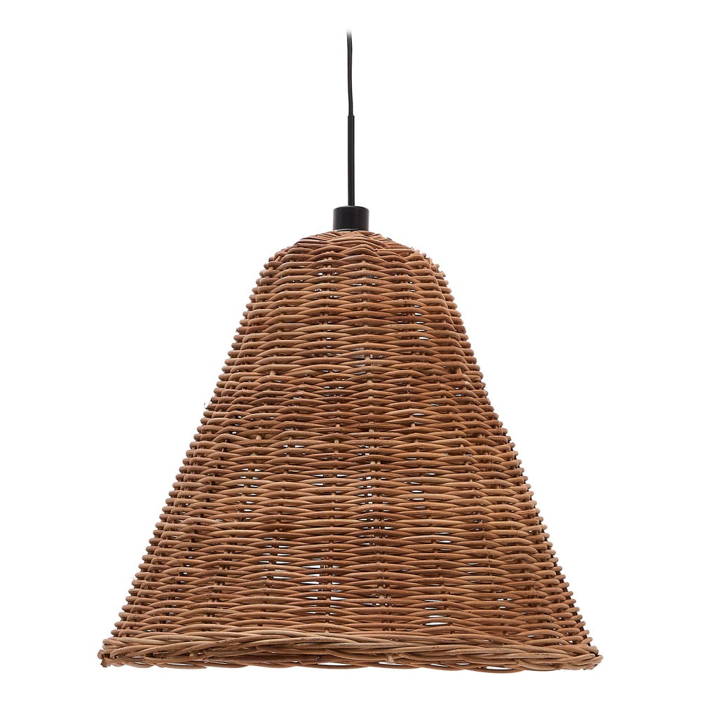 Natúr színű rattan lámpabúra ø 60 cm Calvia – Kave Home
