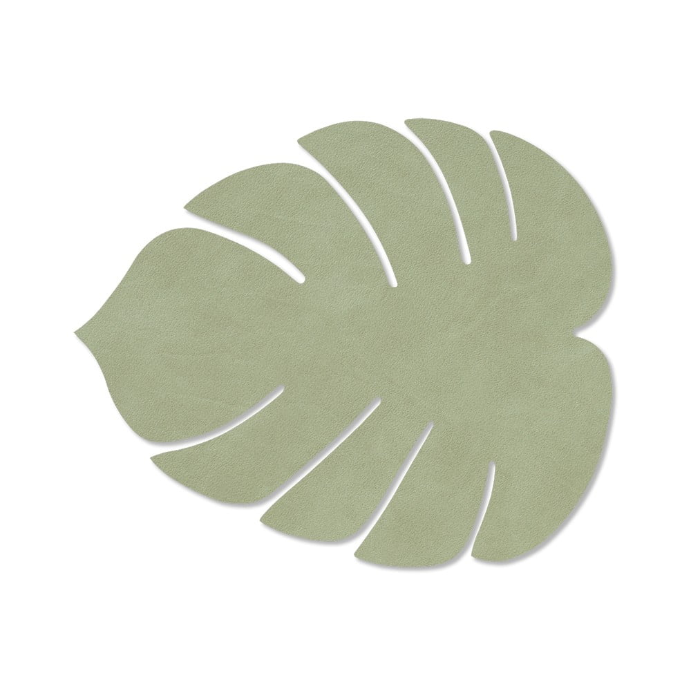 Öko bőr tányéralátét 22x26 cm Monstera Leaf Nupo – LIND DNA