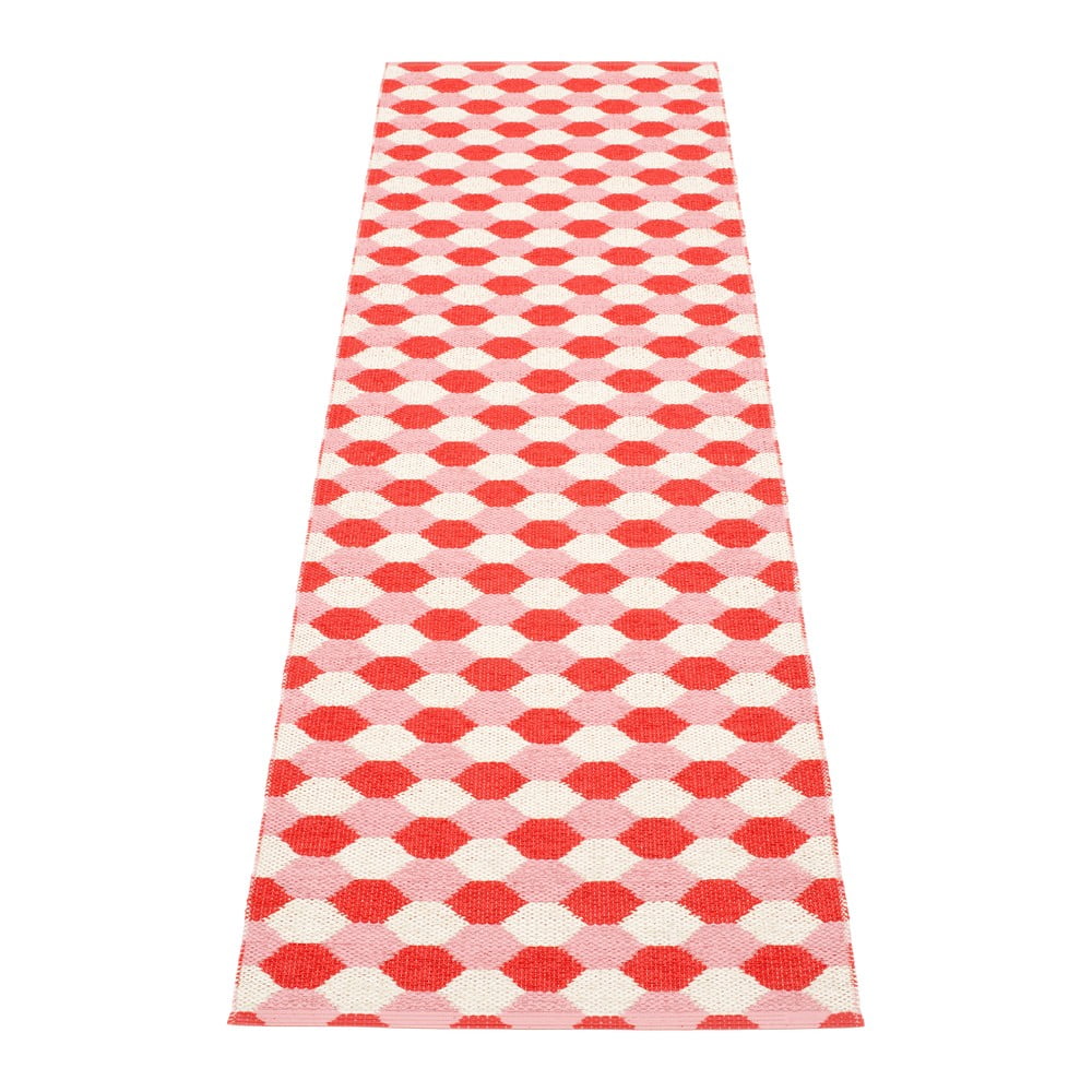 Piros kültéri-beltéri futószőnyeg 70x250 cm Dana Coral – Pappelina