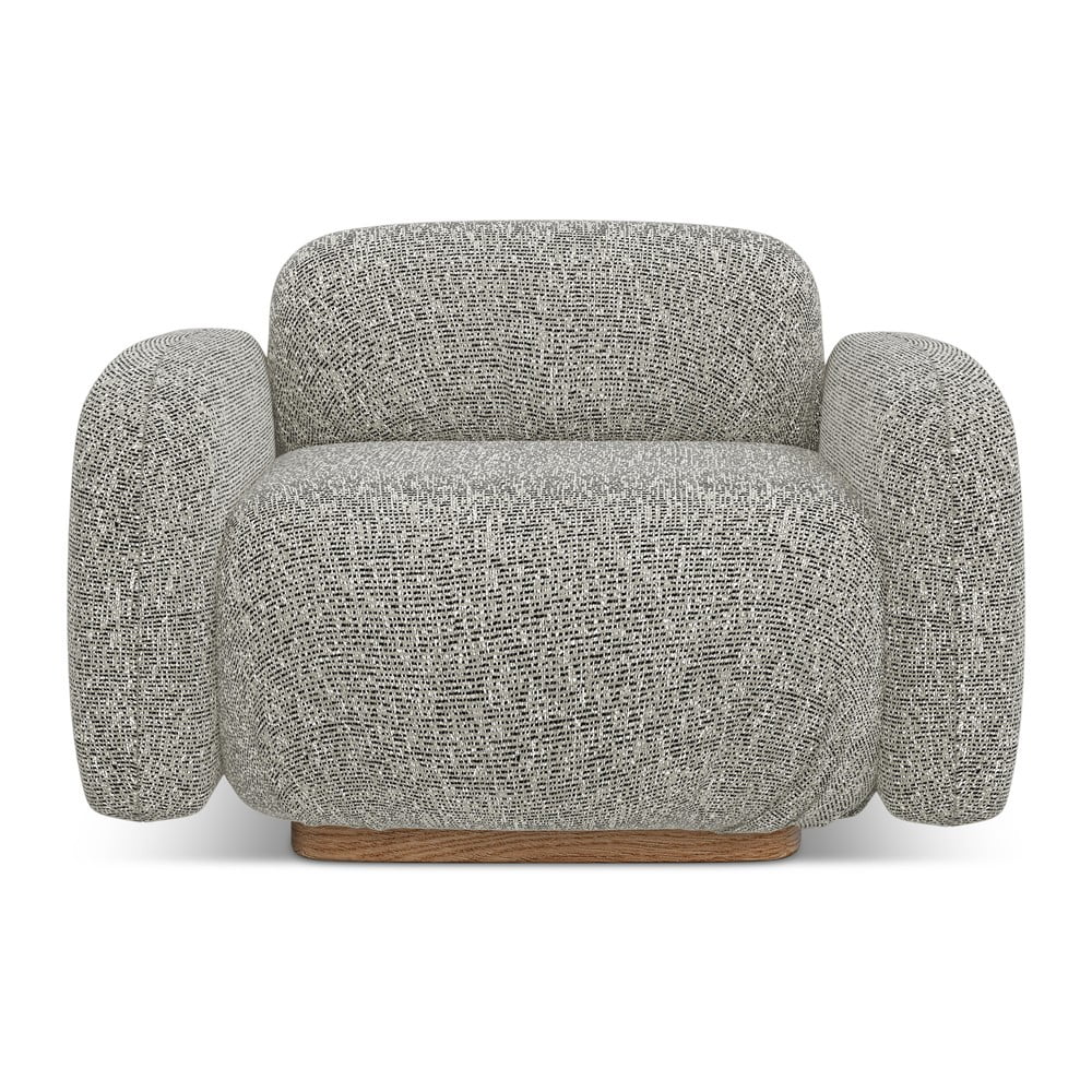 Szürke fotel Ailani – Makamii