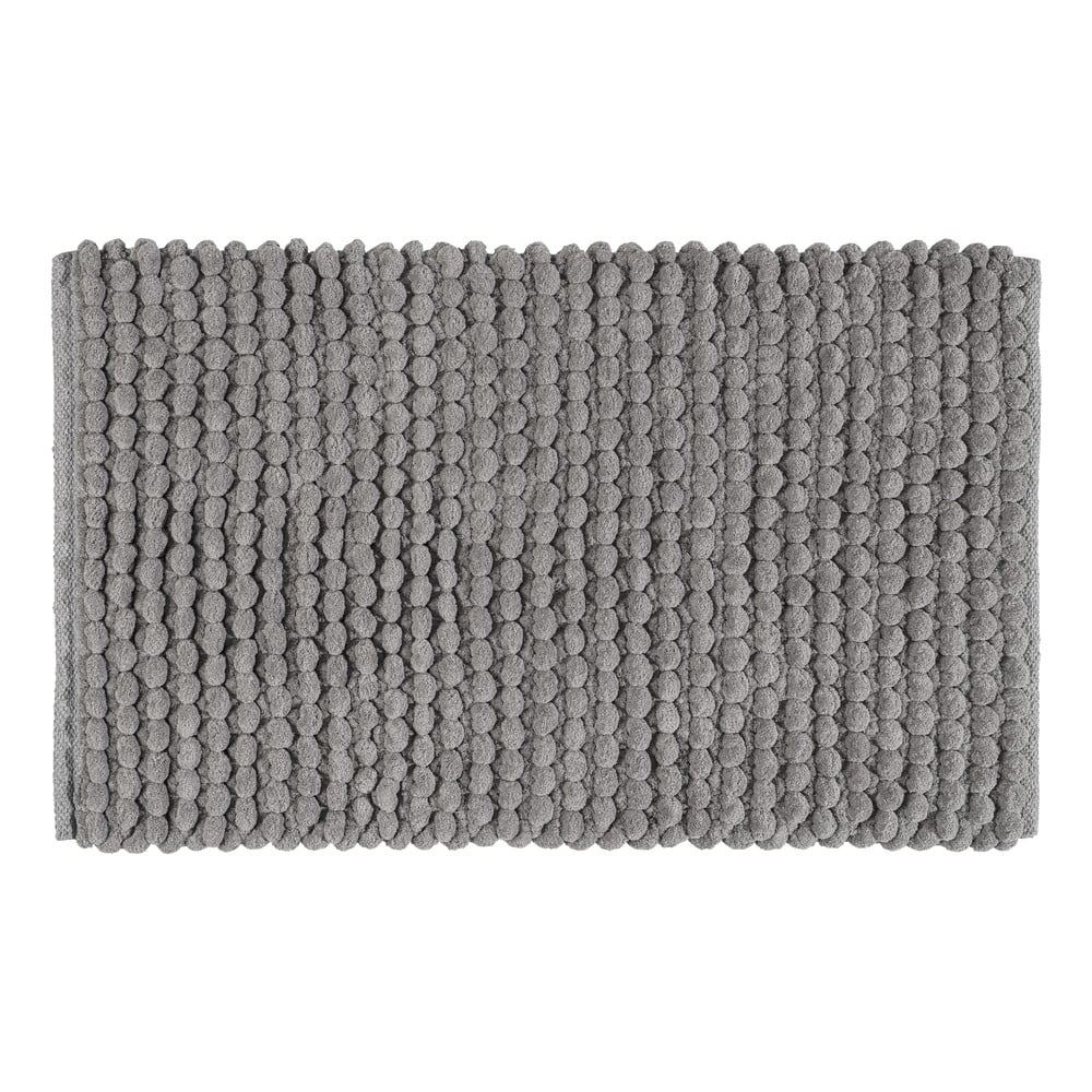 Szürke textil fürdőszobai kilépő 50x80 cm Solivo – Wenko