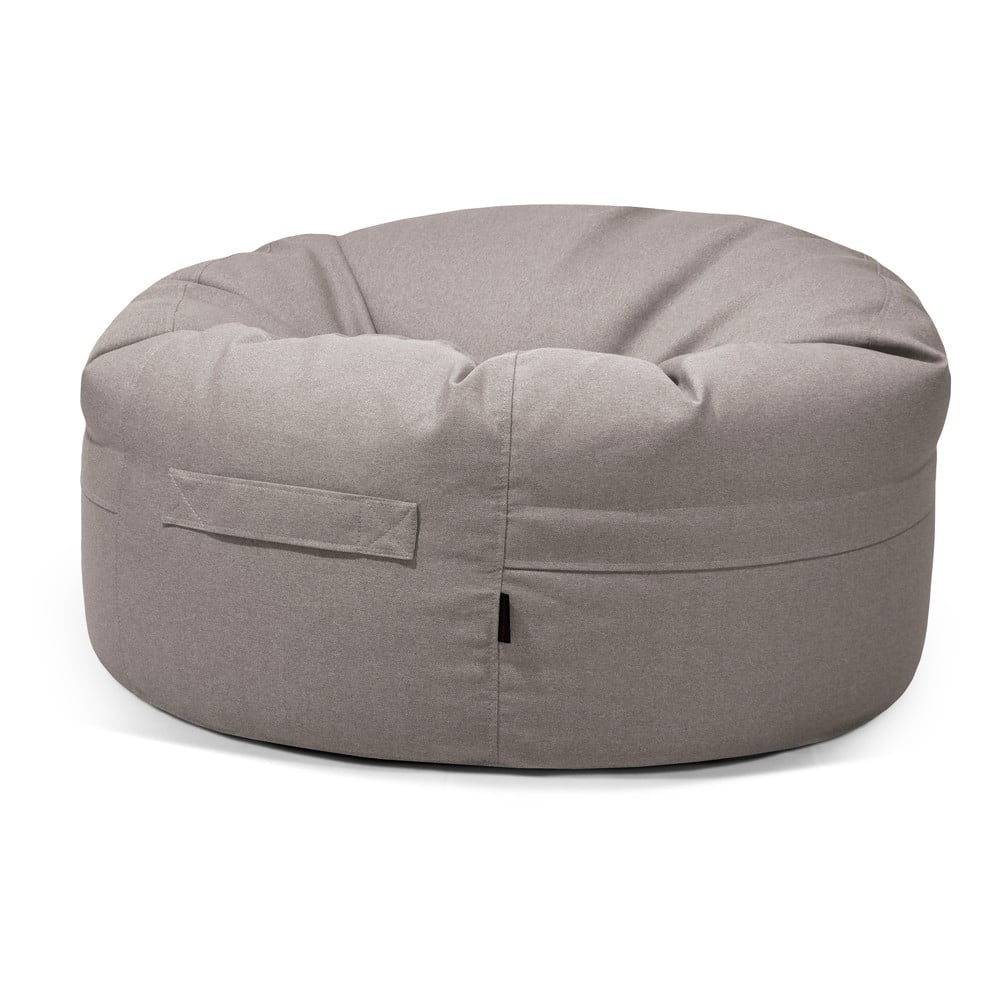 Szürkésbézs babzsákfotel Roll 105 – SLOWDOWN