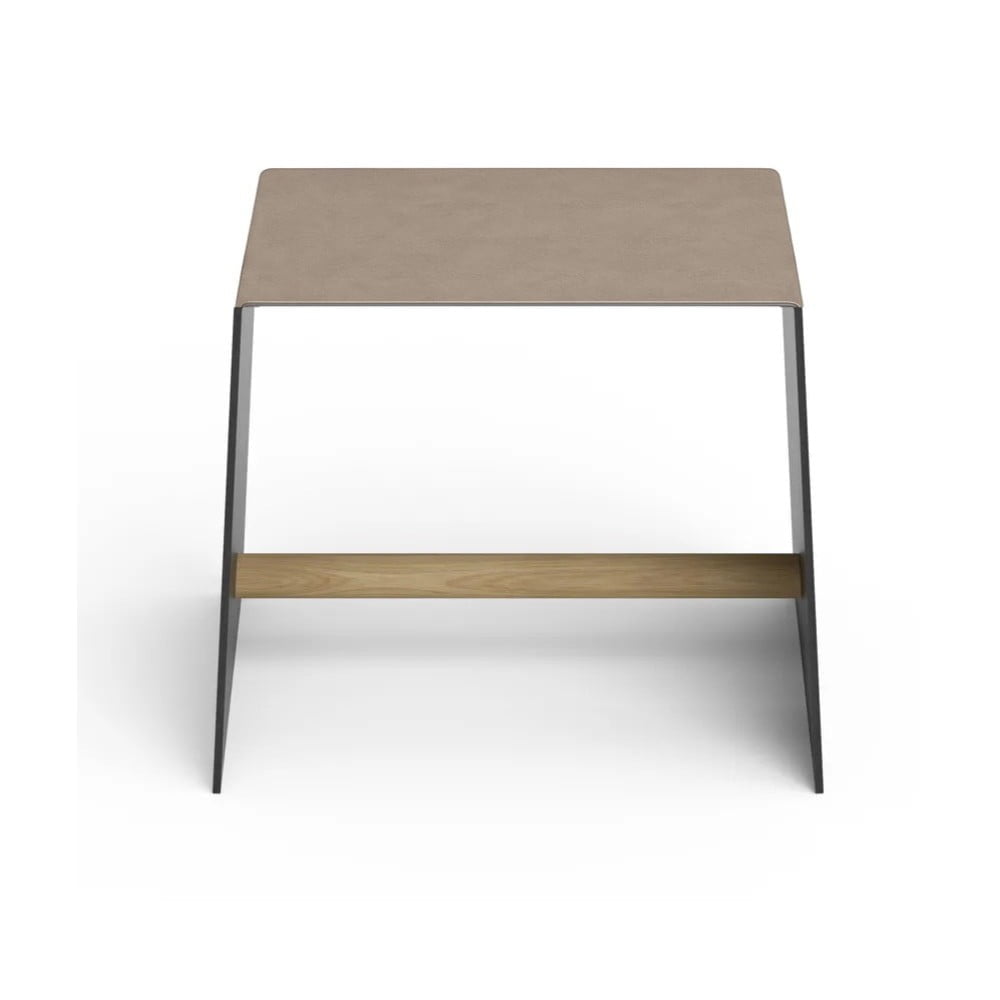 Szürkésbézs fém ülőke Bull – LIND DNA