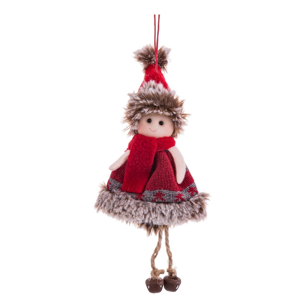 Textil karácsonyfadísz Girl – Casa Selección