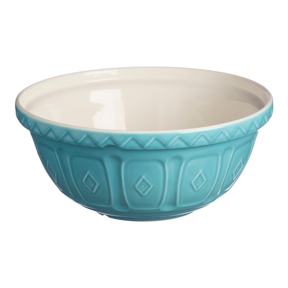 Türkiz agyagkerámia tál