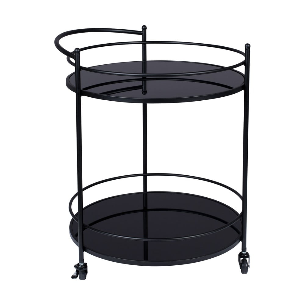 Üveg zsúrkocsi 50x55 cm Solos – Dutchbone