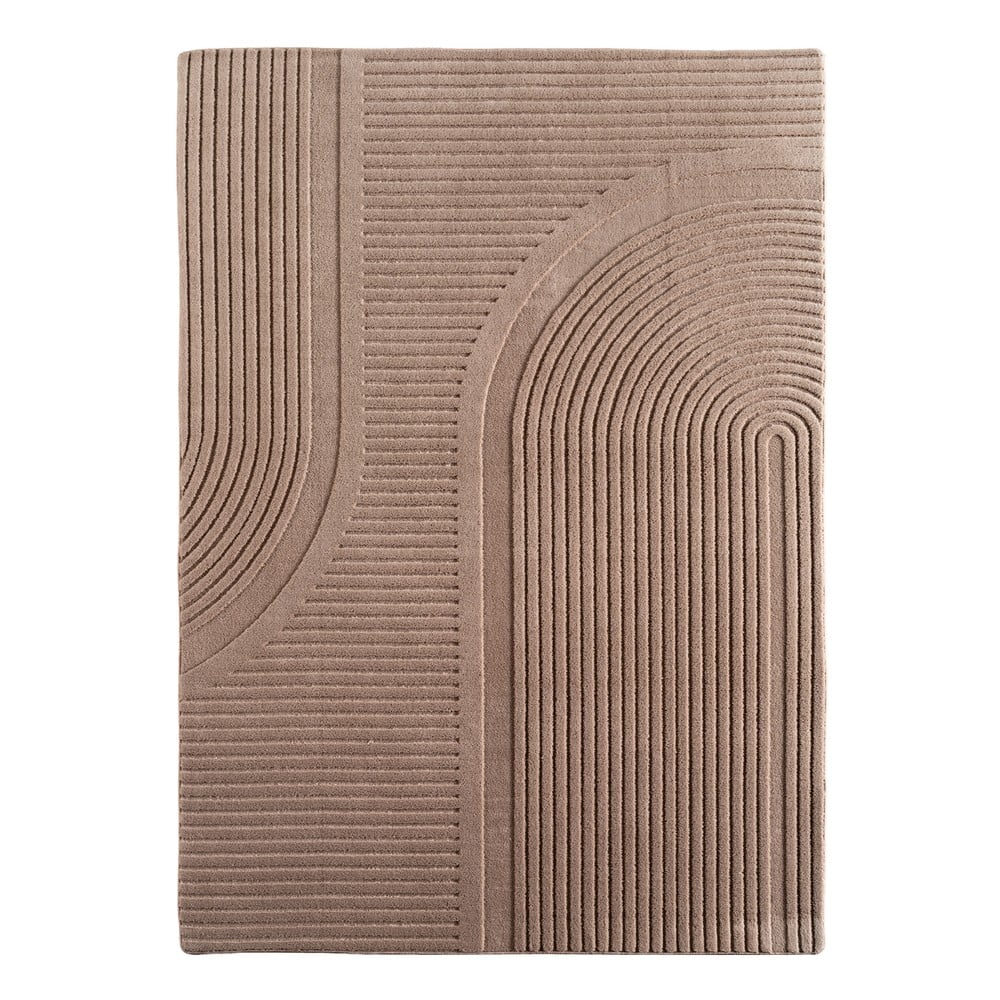 Világosbarna mosható szőnyeg 140x200 cm Pompei 1612 – Ayyildiz Carpets