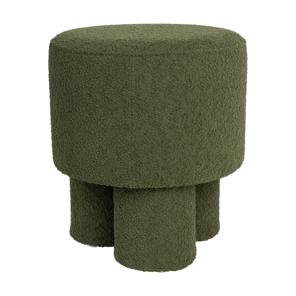 Zöld buklé puff Marcos – White Label