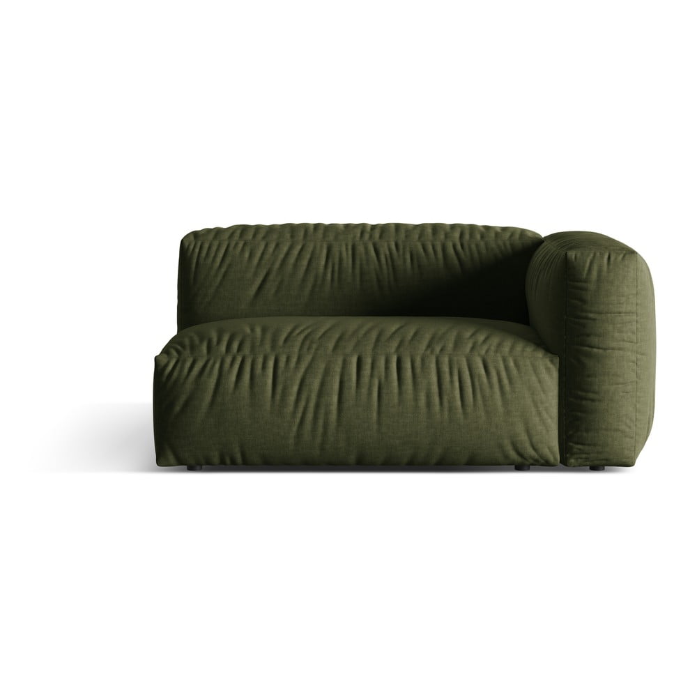 Zöld kanapé modul (jobb oldali) Martina – Micadoni Home