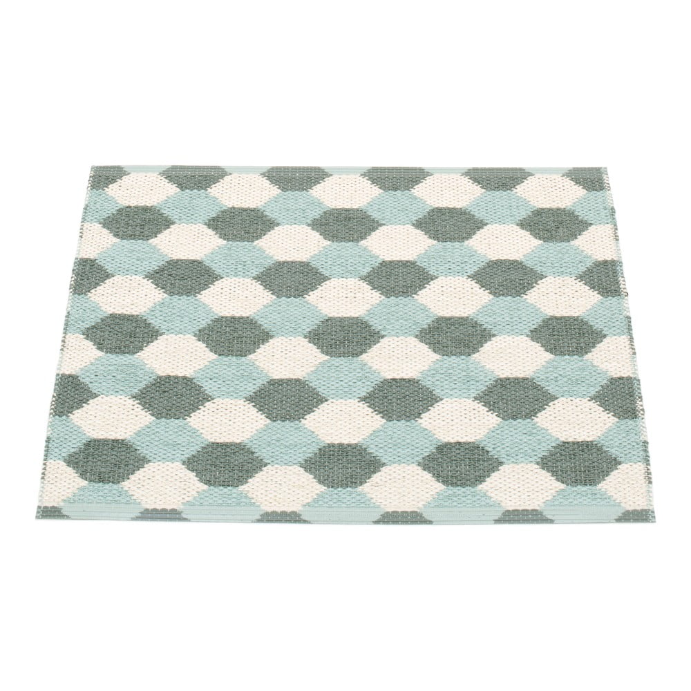 Zöld-türkiz kültéri-beltéri szőnyeg 60x70 cm Dana Army – Pappelina